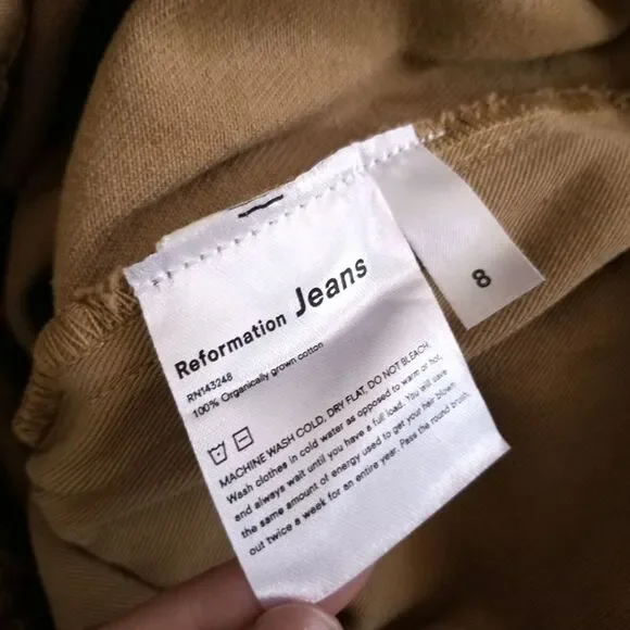 NWT Reformation Kendall Boiler Suit Coverall Utility Jumpsuit Desert Workwear 8